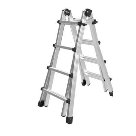 Marchetti BLACK 55 scala telescopica in alluminio allungabile fino a 5,2 mt