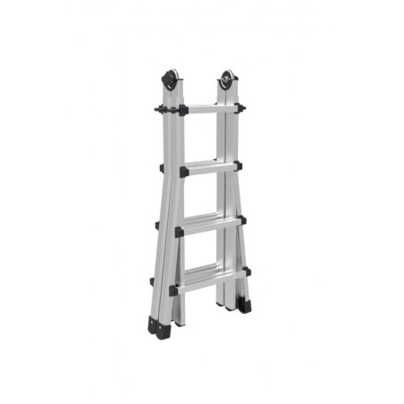 Marchetti BLACK 55 scala telescopica in alluminio allungabile fino a 5,2 mt