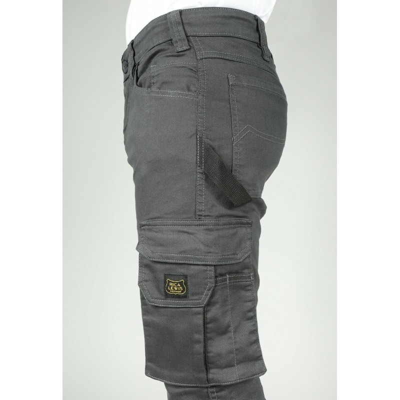 RICA LEWIS mod. JOBC Pantalone pantaloni da lavoro jeans resistenti con tasconi