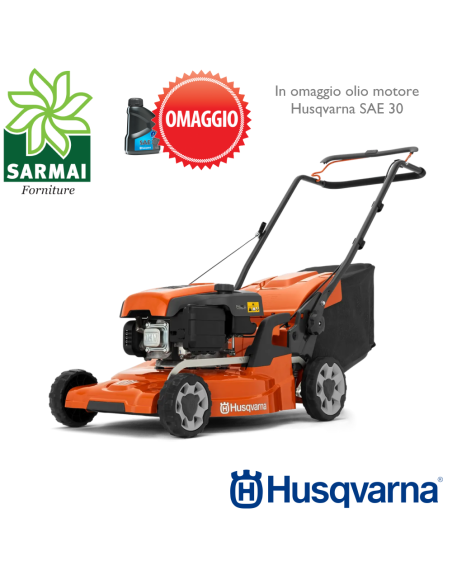 Rasaerba a scoppio HUSQVARNA LC 247S tagliaerba tosaerba trazionato semovente