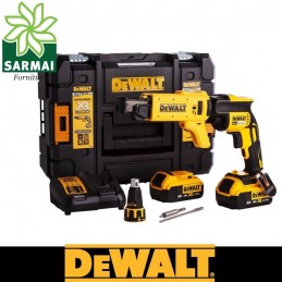 DeWALT DCF620D2K avvitatore cartongesso 18V XR Litio 2 Ah con caricatore viti