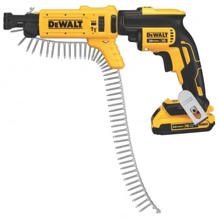 DeWALT DCF620D2K avvitatore cartongesso 18V XR Litio 2 Ah con caricatore viti