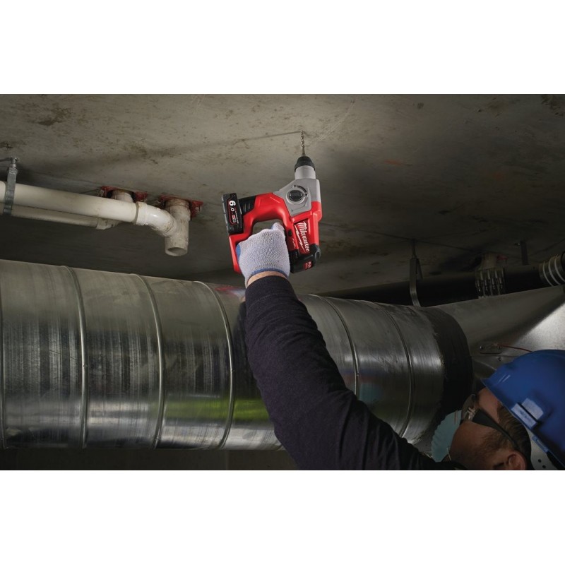 MILWAUKEE M12 CH-0 Tassellatore SDS-PLUS super leggero 12V 1,1 J solo corpo