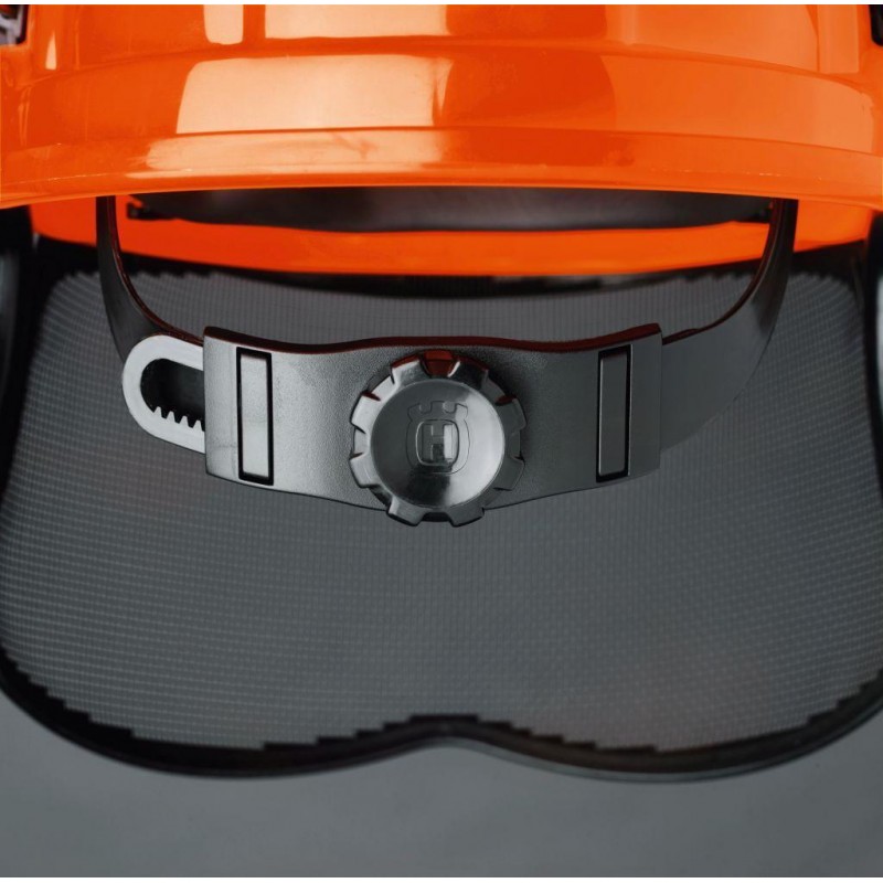 Casco elmetto forestale protettivo Husqvarna Technical con visiera e cuffie