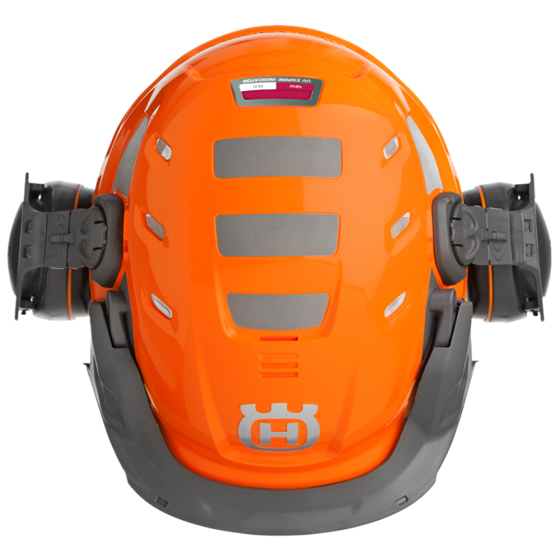 Casco elmetto forestale protettivo Husqvarna Technical con visiera e cuffie