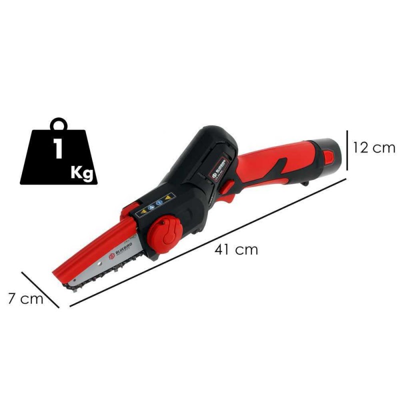 KIT POTATURA BLUE BIRD FORBICE PS 23-25 FASTER + POTATORE CS 22-04 + 3 BATTERIE