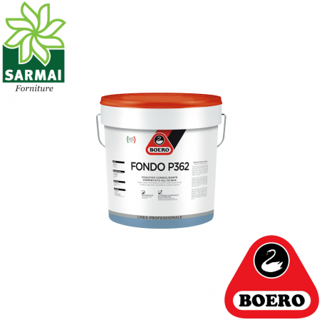 BOERO FONDO P362 FISSATIVO CONSOLIDANTE PIGMENTATO ALL'ACQUA 13 litri