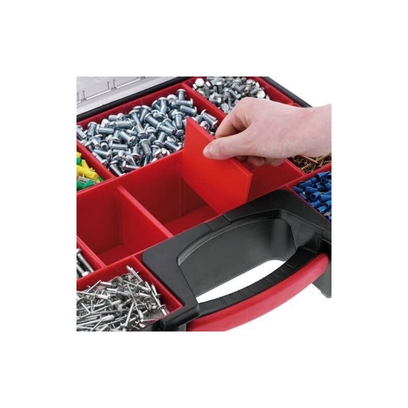 Porta minuterie Vuoto Organizer con coperchio trasparente USAG 640A U06400001