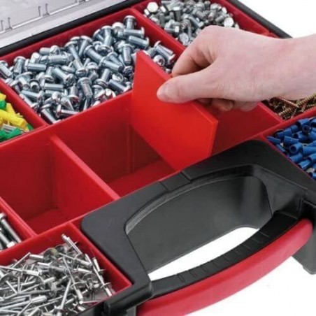 Porta minuterie Vuoto Organizer con coperchio trasparente USAG 640A U06400001