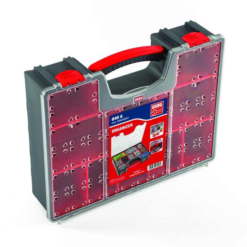 Porta minuterie Vuoto Organizer con coperchio trasparente USAG 640A U06400001