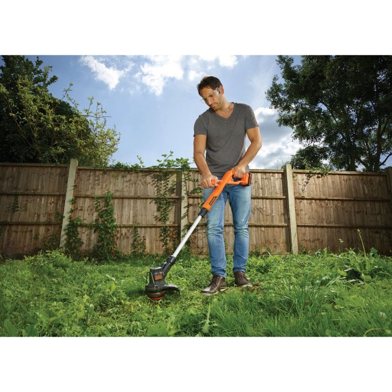 Decespugliatore a batteria da 18V / 2Ah Tagliabordi Black + Decker ST182320-QW