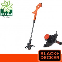Decespugliatore a batteria da 18V / 2Ah Tagliabordi Black + Decker ST182320-QW