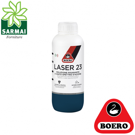 BOERO LASER 23 SOLUZIONE RISANANTE ANTIMUFFA A VASTO SPETTRO D'AZIONE