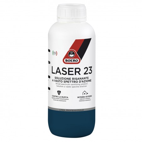 BOERO LASER 23 SOLUZIONE RISANANTE ANTIMUFFA A VASTO SPETTRO D'AZIONE