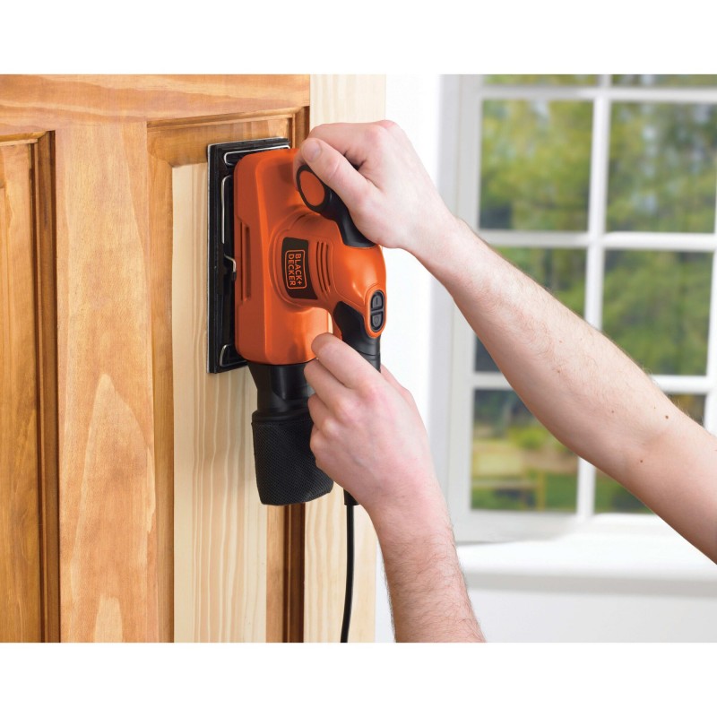 BLACK & DECKER KA320EKA-QS LEVIGATRICE ORBITALE ELETTICA 240W DA 1/3