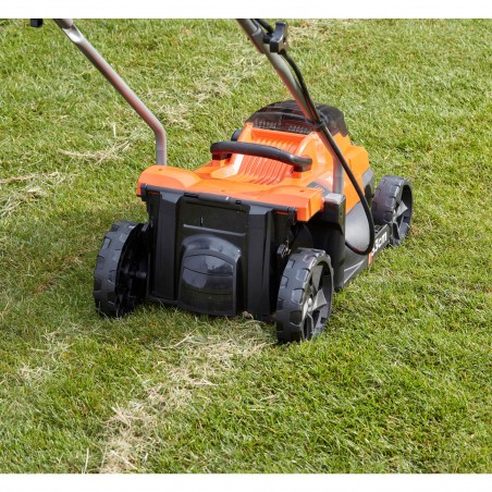 BLACK+DECKER BCMW3336L2-QW Rasaerba a batteria 36V 2,5 Ah a spinta taglio 33 cm