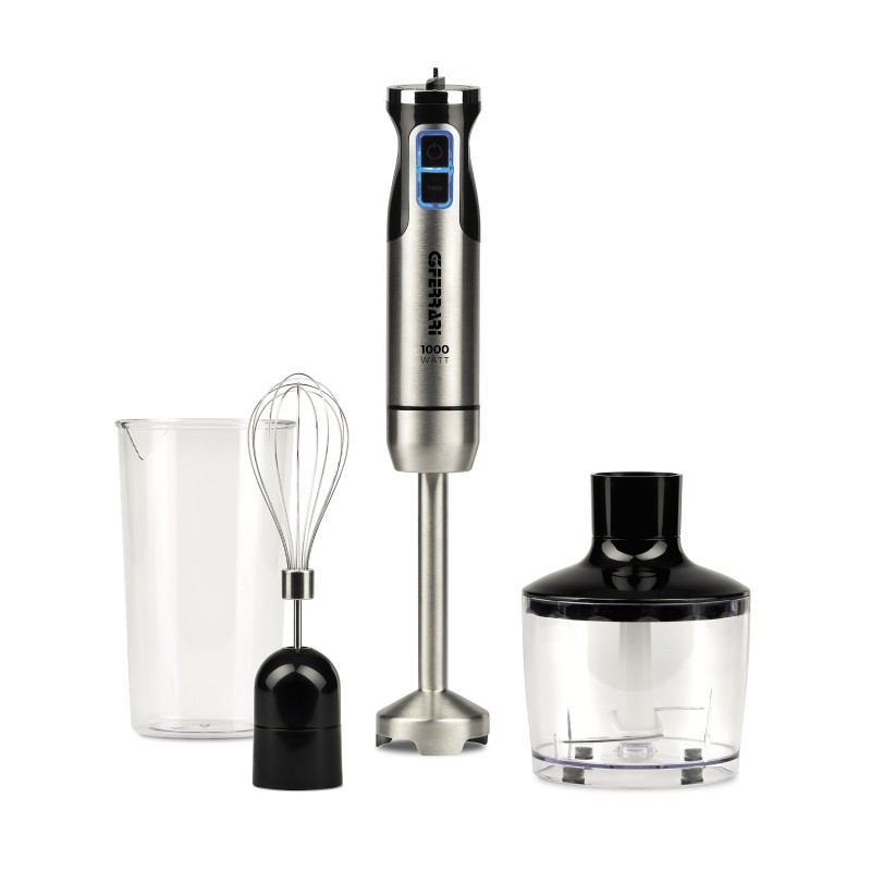 G3 FERRARI G20143 kit mixer a immersione frullatore sbattitore trituratore 1000W