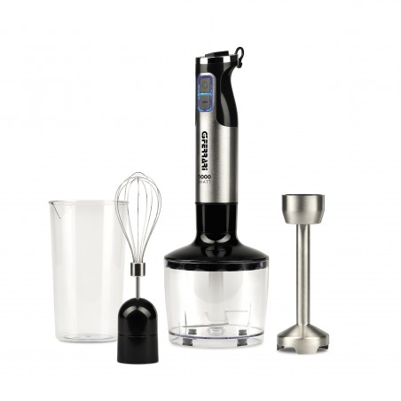 G3 FERRARI G20143 kit mixer a immersione frullatore sbattitore trituratore 1000W