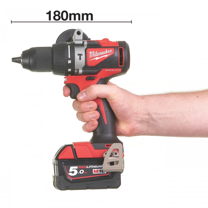 MILWAUKEE M18 BLPD2-502X TRAPANO A PERCUSSIONE 18 VOLT IN VALIGETTA HEAVYDUTY