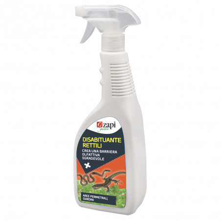 ZAPI DISABITUANTE RETTILI SPRAY PER ALLONTANARE RETTILI PRONTO ALL'USO 750 ml