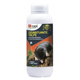 ZAPI DISABITUANTE TALPE GRANULARE PER ALLONTANARE LE TALPE PRONTO ALL'USO 1 lt