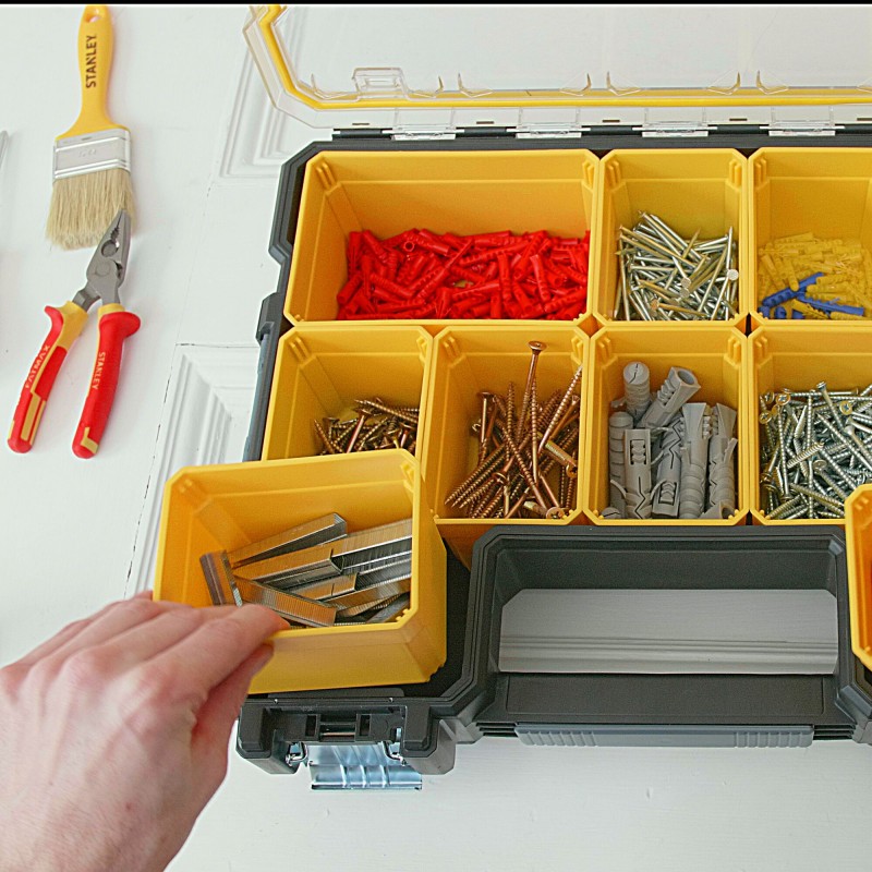 STANLEY 1-97-518 Organizzatore minuteria Fatmax chiusure in metallo resistenti