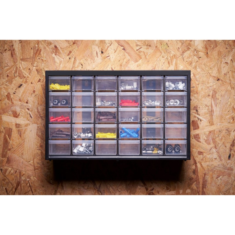 Stanley 1-93-980 Cassettiera per Minuteria 30 Cassetti Piccoli Senza Blocco