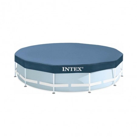 INTEX 28031 COPRIPISCINA COPRI PISCINA TELO TONDO COPERTURA PER FRAME ø 366 Cm