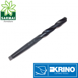 PUNTA TRAPANO PER ACCIAIO METALLO FERRO KRINO HSS RULLATA CODOLO CONICO MORSE