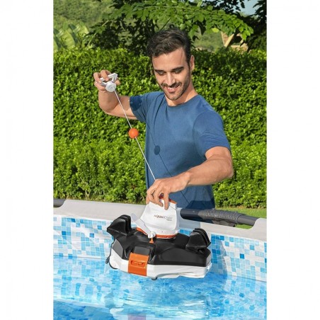 BESTWAY 58622 Robot pulitore fondo piscina aspiratore automatico a batteria