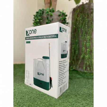 Pompa irroratrice a spalla a batteria litio 16 lt Xone WOR00109