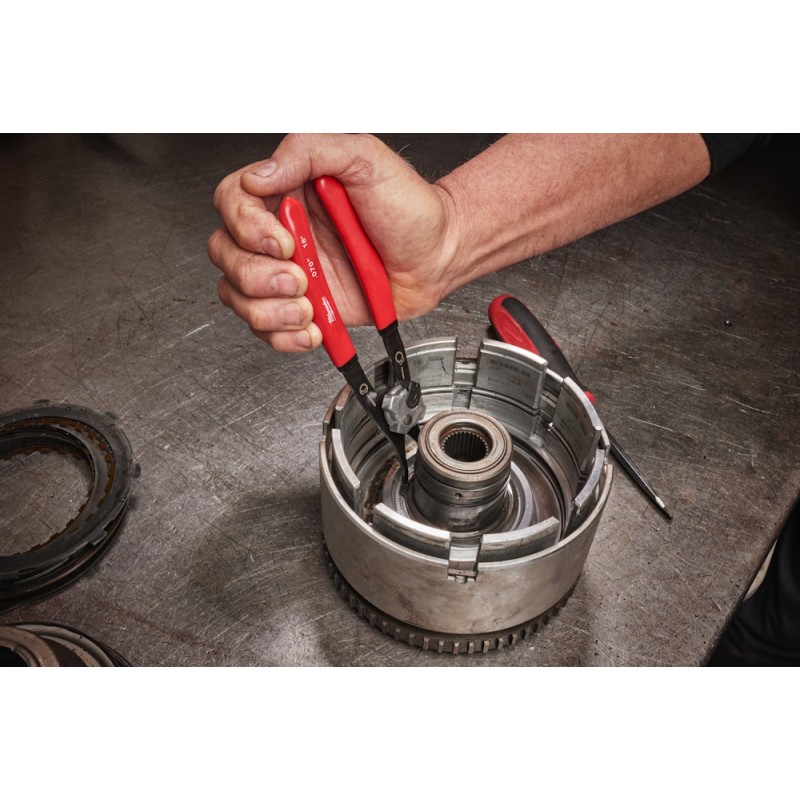 Milwaukee 4932492487 Pinza reversibile per anelli elastici modello piccola diritta