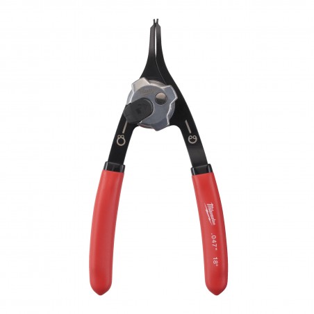Milwaukee 4932492490 Pinza reversibile per anelli elastici modello media diritta