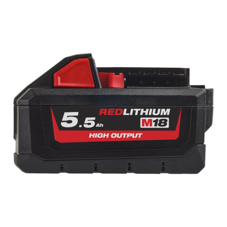 Milwaukee M18 HB5.5 Batteria agli ioni di litio ad alto rendimento 5.5Ah 18V