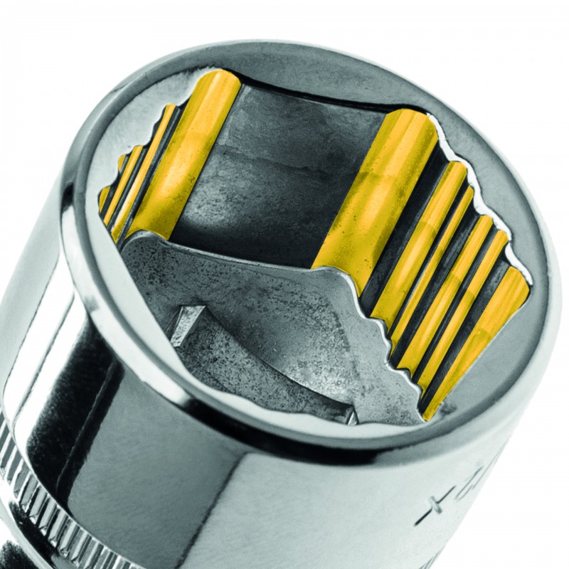 USAG 235 1/2 X/SE12 SERIE 12 CHIAVI A BUSSOLA BOCCA ESAGONALE SPECIALE X-GRIP