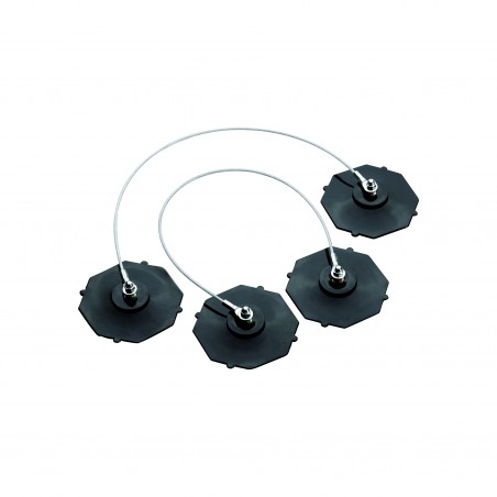 USAG 424 B1/SE4 Serie di 2 Ventose per i Cristalli delle Portiere U04240106