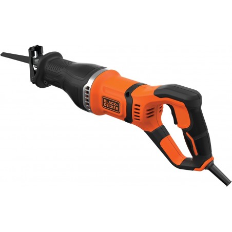 BLACK+DECKER BES301-QS Sega a Gattuccio 220V 750W seghetto dritto legno metallo