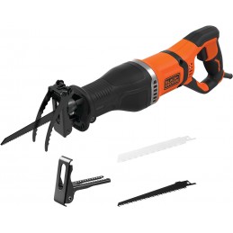 BLACK+DECKER BES301-QS Sega a Gattuccio 220V 750W seghetto dritto legno metallo