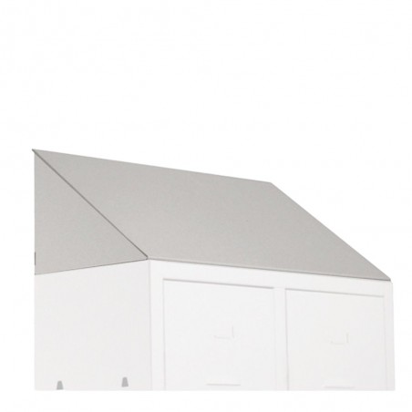 TETTO INCLINATO PARAPOLVERE NORMA ASL ARMADIO SPOGLIATOIO SPORCO PULITO SLIM 36X50 CM