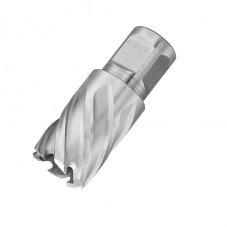 Krino fresa a carotare serie corta 40 mm attacco WELDON per metallo acciaio