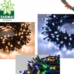 Luci Albero di Natale Catena MINI LED Minilucciole Natalizie Interno Esterno