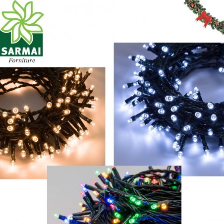 Luci Albero di Natale Catena MINI LED Minilucciole Natalizie Interno Esterno