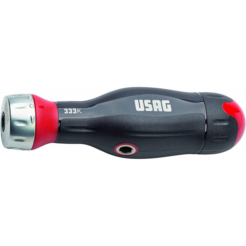 USAG 333K/SH8 assortimento 8 pz combidrive 1/4 al cromo vanadio con impugnatura