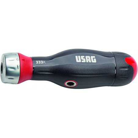 USAG 333K/SH8 assortimento 8 pz combidrive 1/4 al cromo vanadio con impugnatura