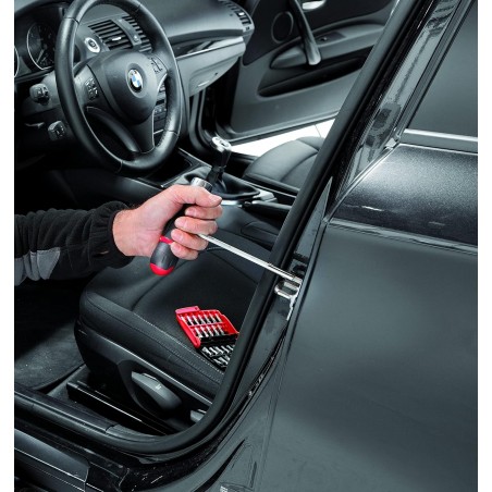 USAG 333K/SH8 assortimento 8 pz combidrive 1/4 al cromo vanadio con impugnatura