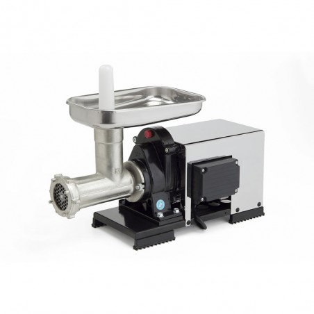 REBER 9501 NSP Tritacarne semiprofessionale n° 12 elettrico 500W scocca in inox