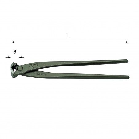 USAG 199 Tenaglia per cementisti ferraiolo muratore PROFESSIONALE 280 mm