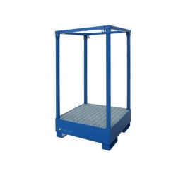 Contenitore pedana porta BIG BAG 1000 Lt con struttura smontabile in acciaio
