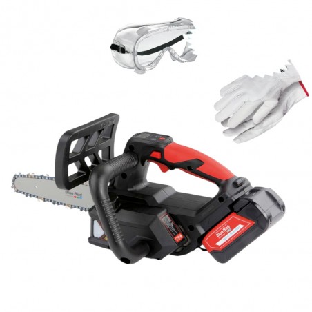 kit BLUE BIRD TH CS22-07 motosega elettrosega da potatura a batteria 18V 5,0 Ah
