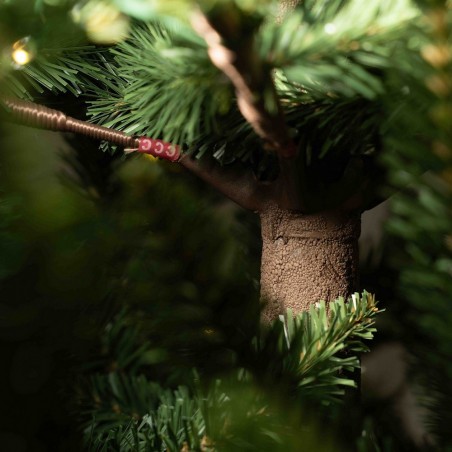 BUD Albero Di Natale HENRY LED con luci incorporate e tronco effetto realistico